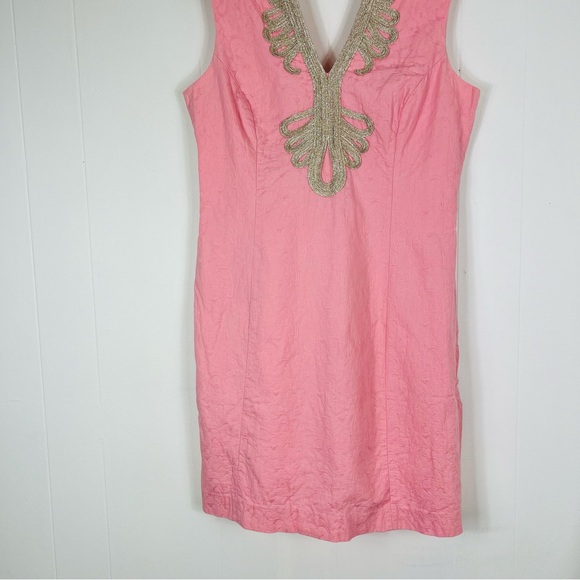 Lilly Pulitzer Neo Pink Shift Dress - Picture 6 of 13
